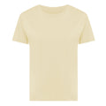 Yellow Cream - Front - Iqoniq Womens-Ladies Yala Recycled Cotton Lightweight T-Shirt