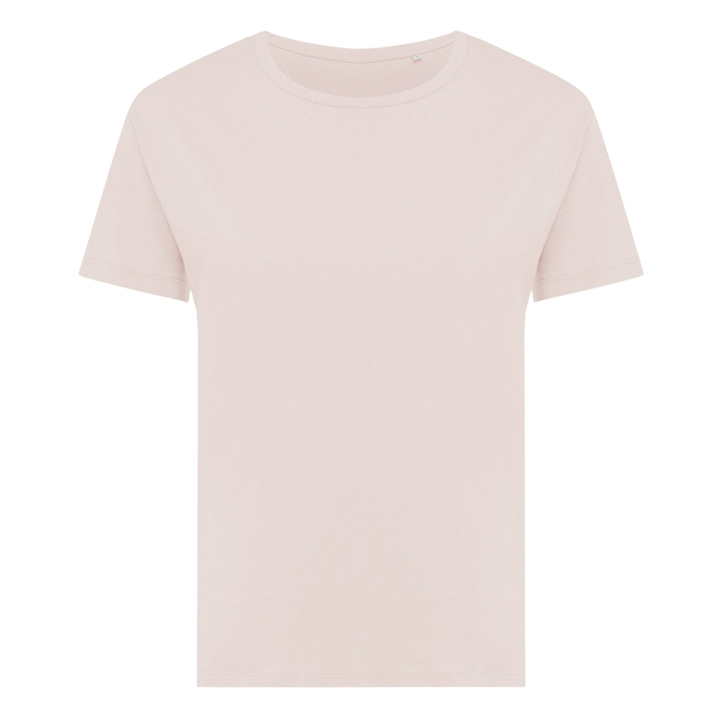 Cloud Pink - Front - Iqoniq Womens-Ladies Yala Recycled Cotton Lightweight T-Shirt