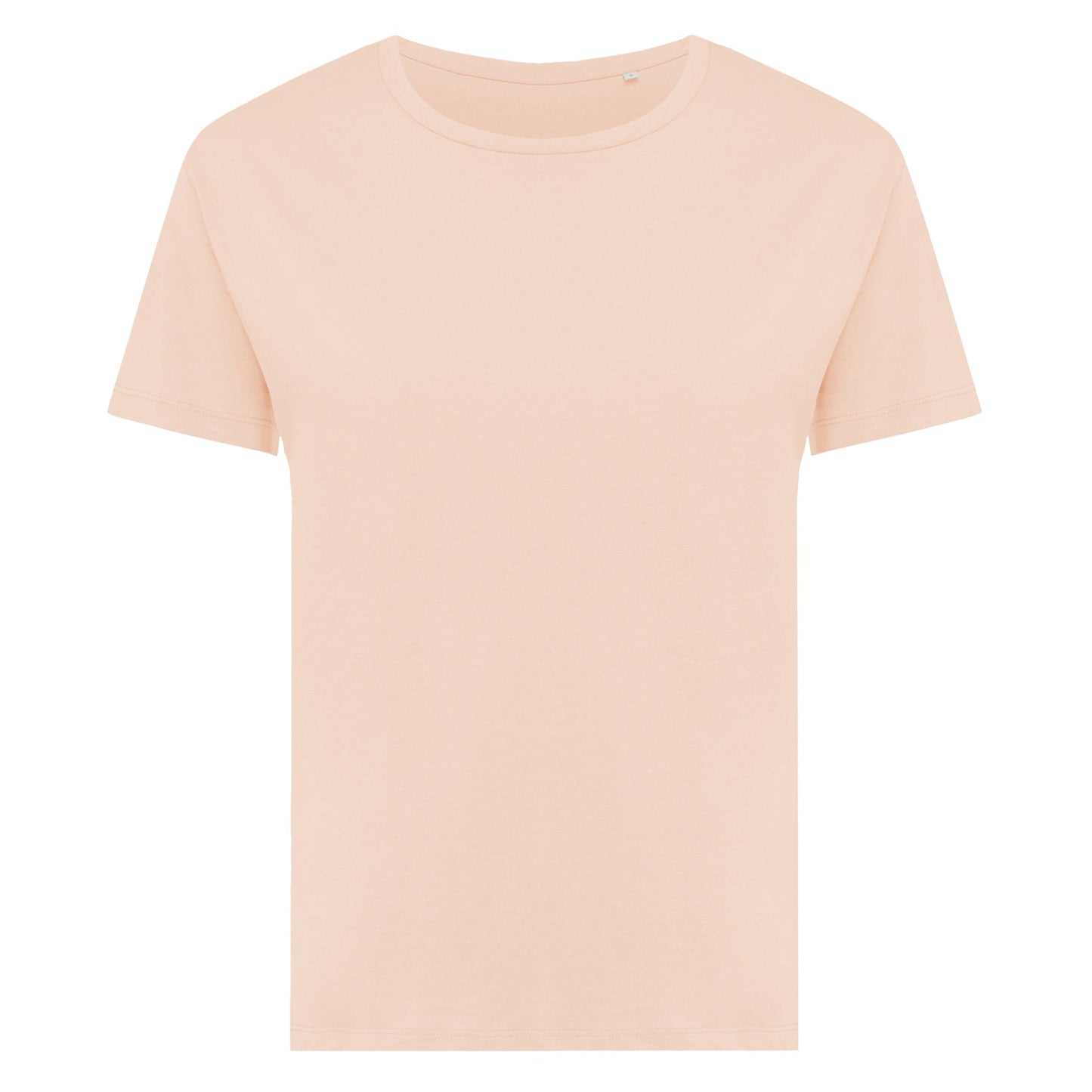 Peach Nectar - Front - Iqoniq Womens-Ladies Yala Recycled Cotton Lightweight T-Shirt