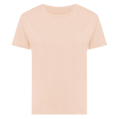 Peach Nectar - Front - Iqoniq Womens-Ladies Yala Recycled Cotton Lightweight T-Shirt