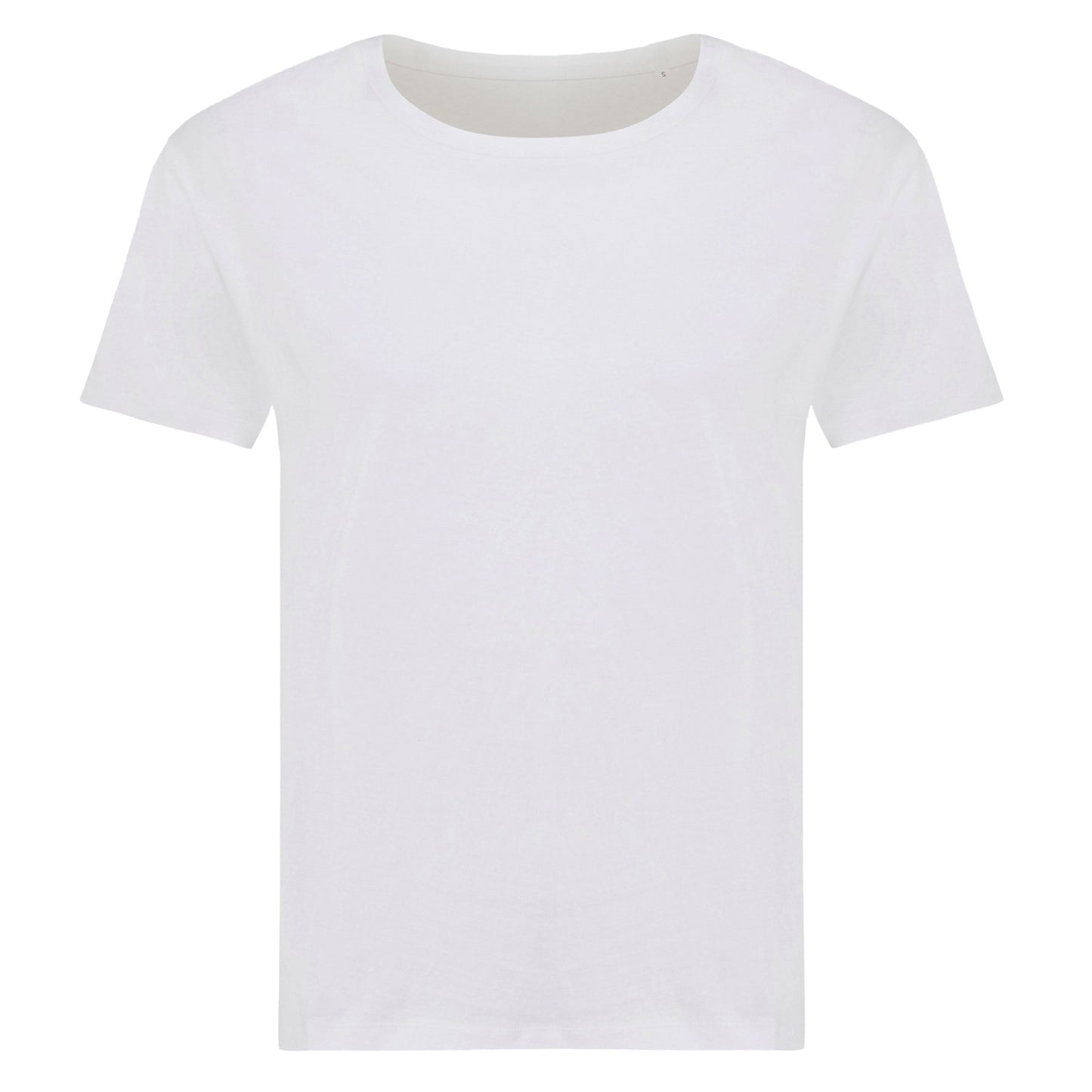 White - Front - Iqoniq Womens-Ladies Yala Recycled Cotton Lightweight T-Shirt