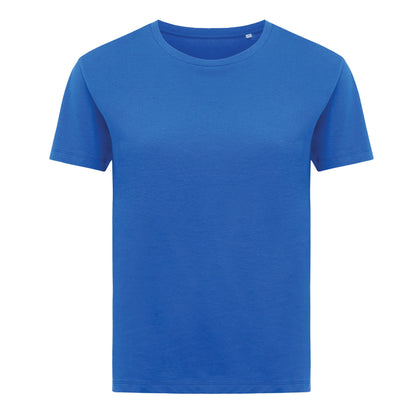 Royal Blue - Front - Iqoniq Womens-Ladies Yala Recycled Cotton Lightweight T-Shirt