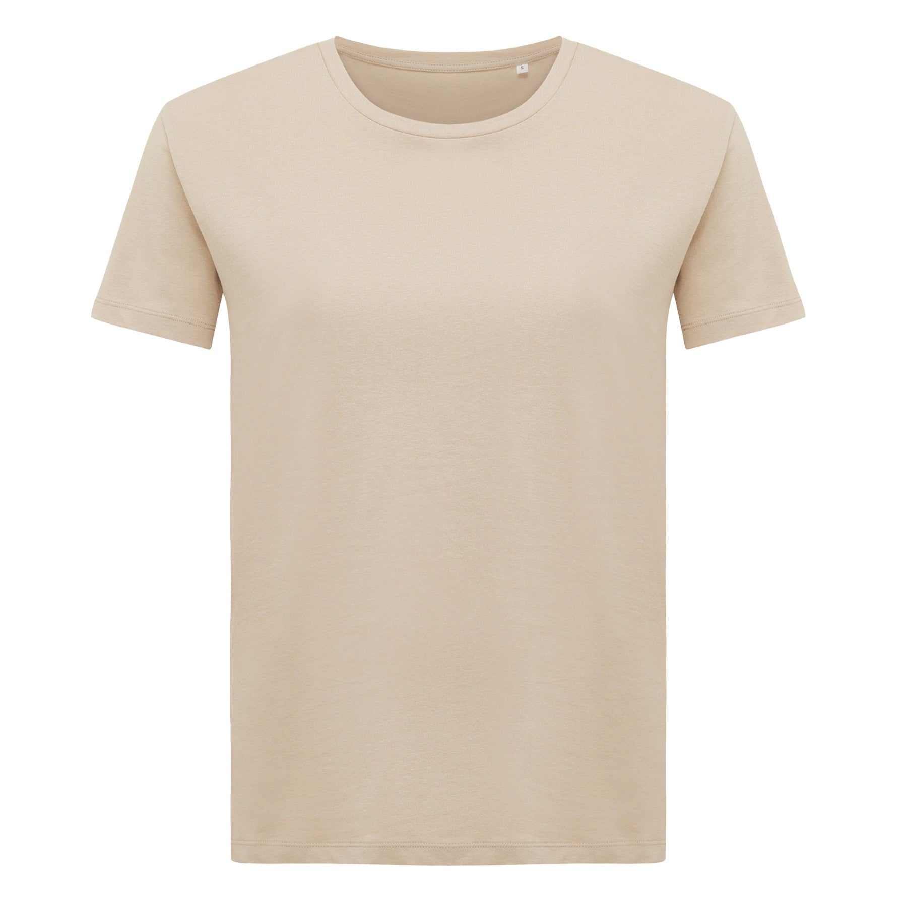 Desert - Front - Iqoniq Womens-Ladies Yala Recycled Cotton Lightweight T-Shirt