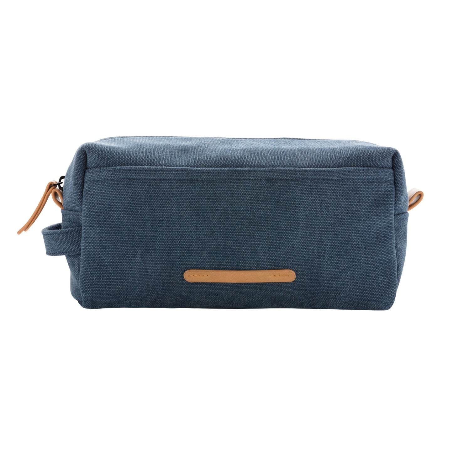Blue - Front - XD Collection Canvas Toiletry Bag