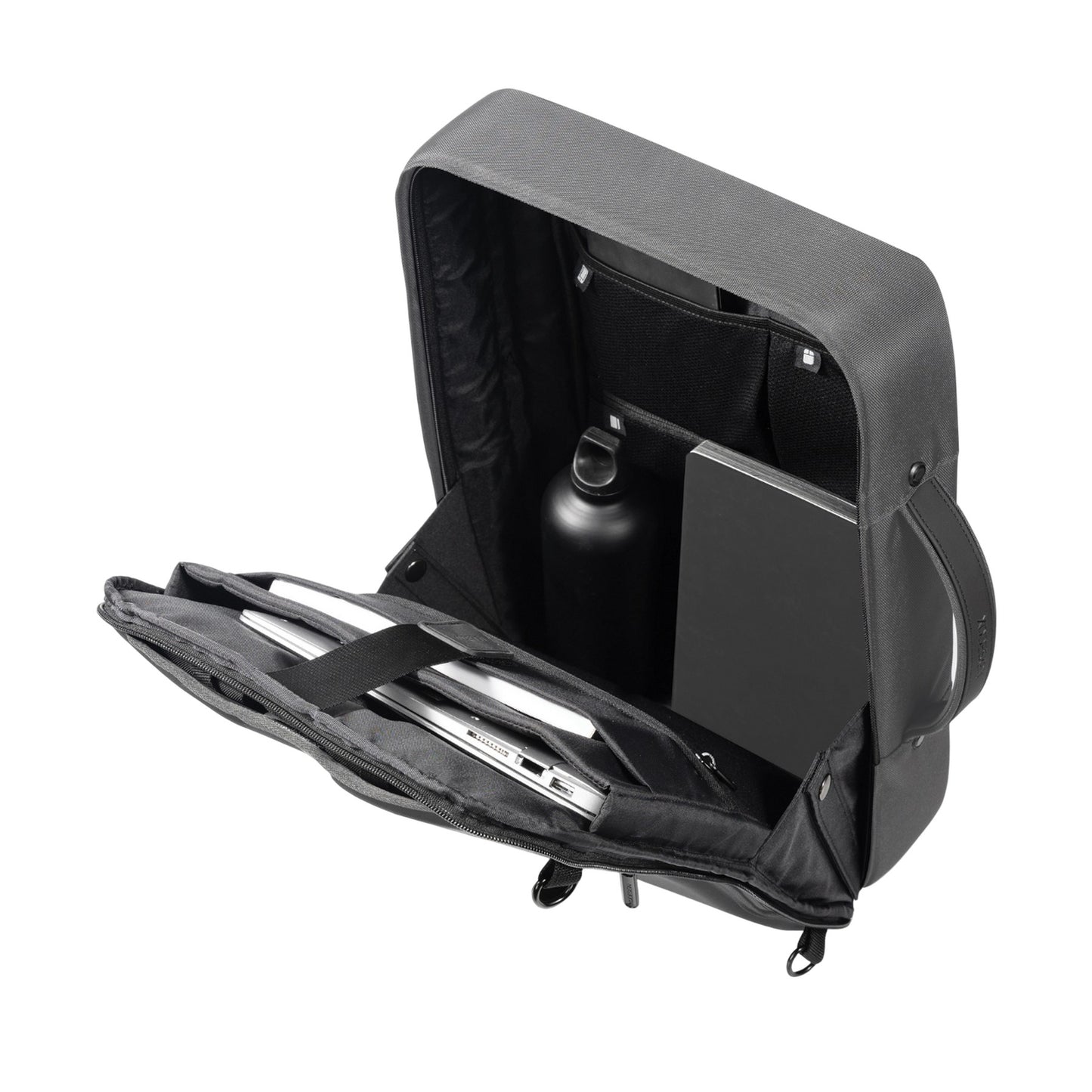 Grey - Pack Shot - XD Design Bobby Bizz 2.0 Anti-Theft Briefcase
