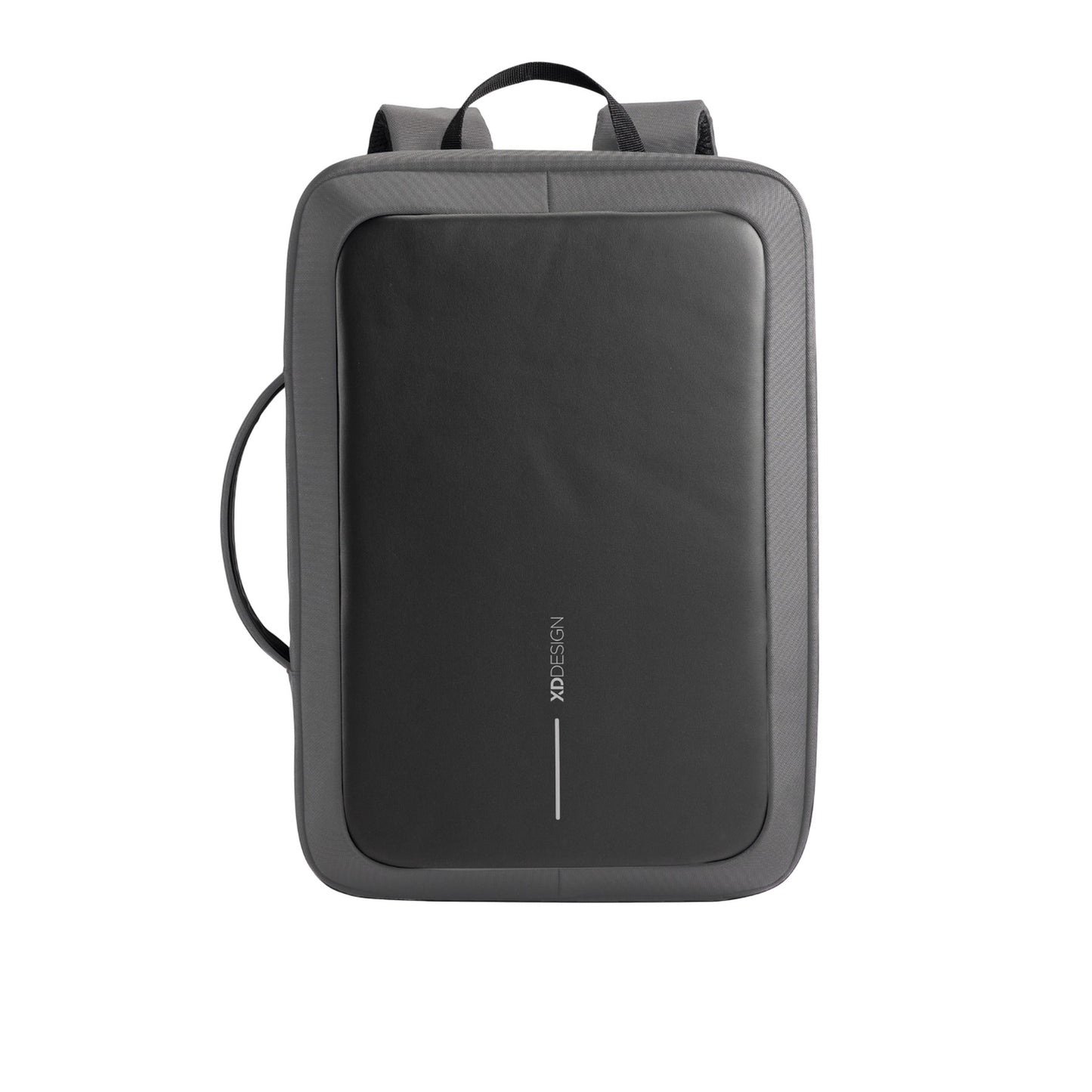 Grey - Front - XD Design Bobby Bizz 2.0 Anti-Theft Briefcase