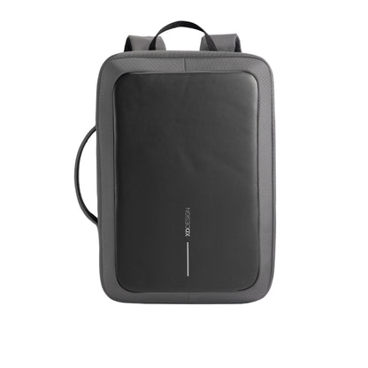 Grey - Front - XD Design Bobby Bizz 2.0 Anti-Theft Briefcase