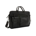 Black - Side - Swiss Peak PU Recycled Laptop Bag