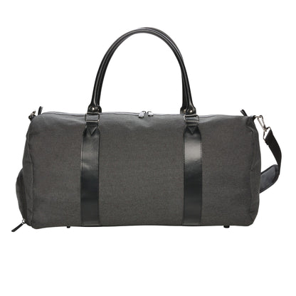 Black - Side - XD Collection USB Duffle Bag