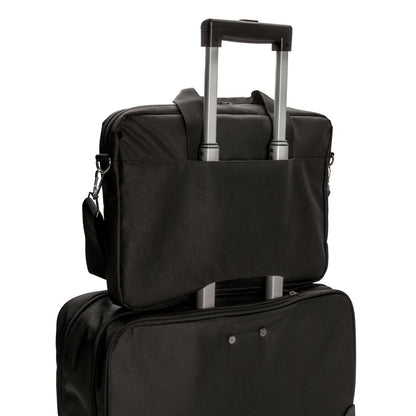 Black - Back - Swiss Peak Laptop Bag
