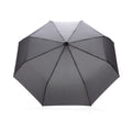 Anthracite - Back - XD Collection Impact Aware RPET Automatic Folding Umbrella