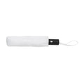 White - Lifestyle - XD Collection Impact Aware RPET Automatic Folding Umbrella