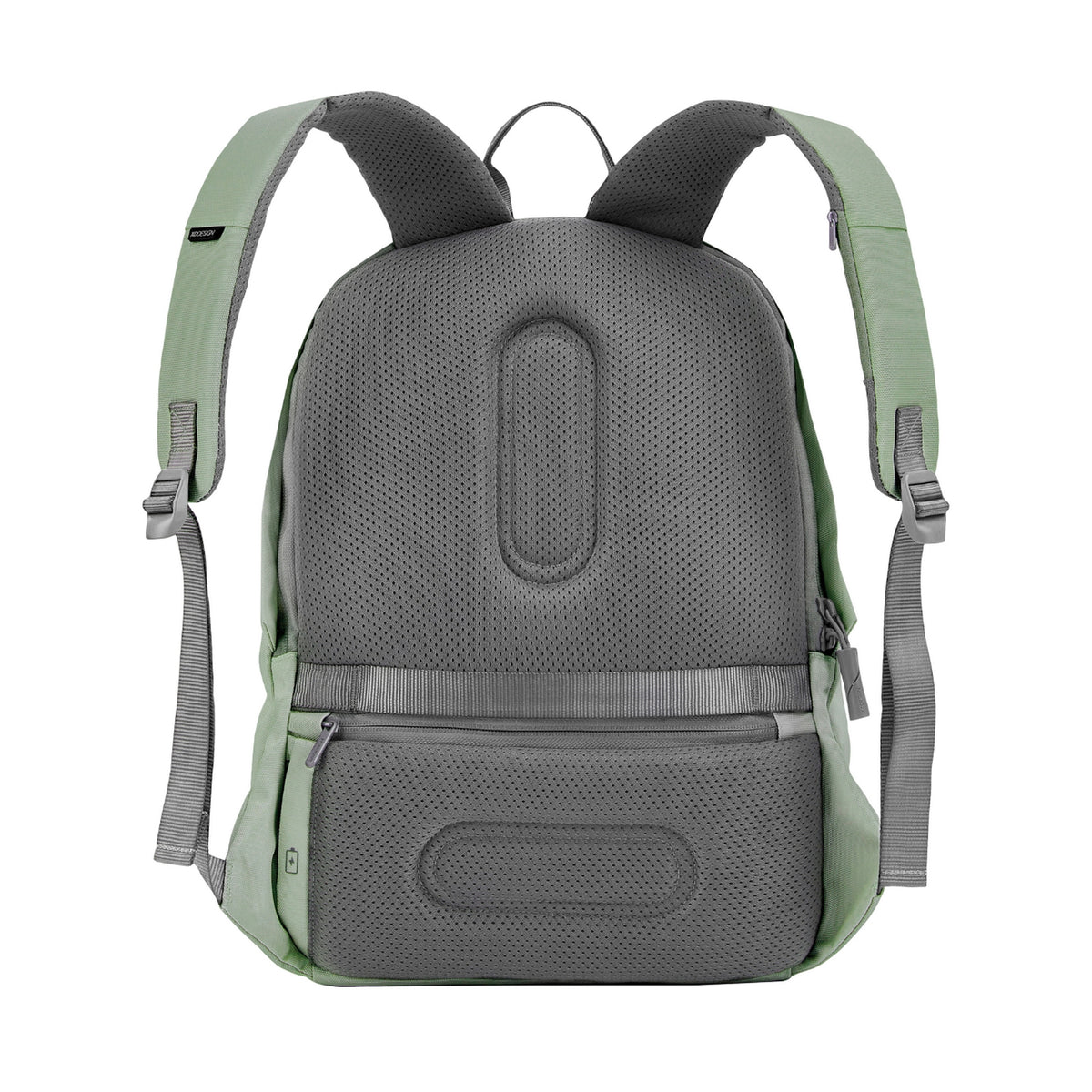 Iceberg Green - Back - XD Design Bobby Soft Anti-Theft Backpack