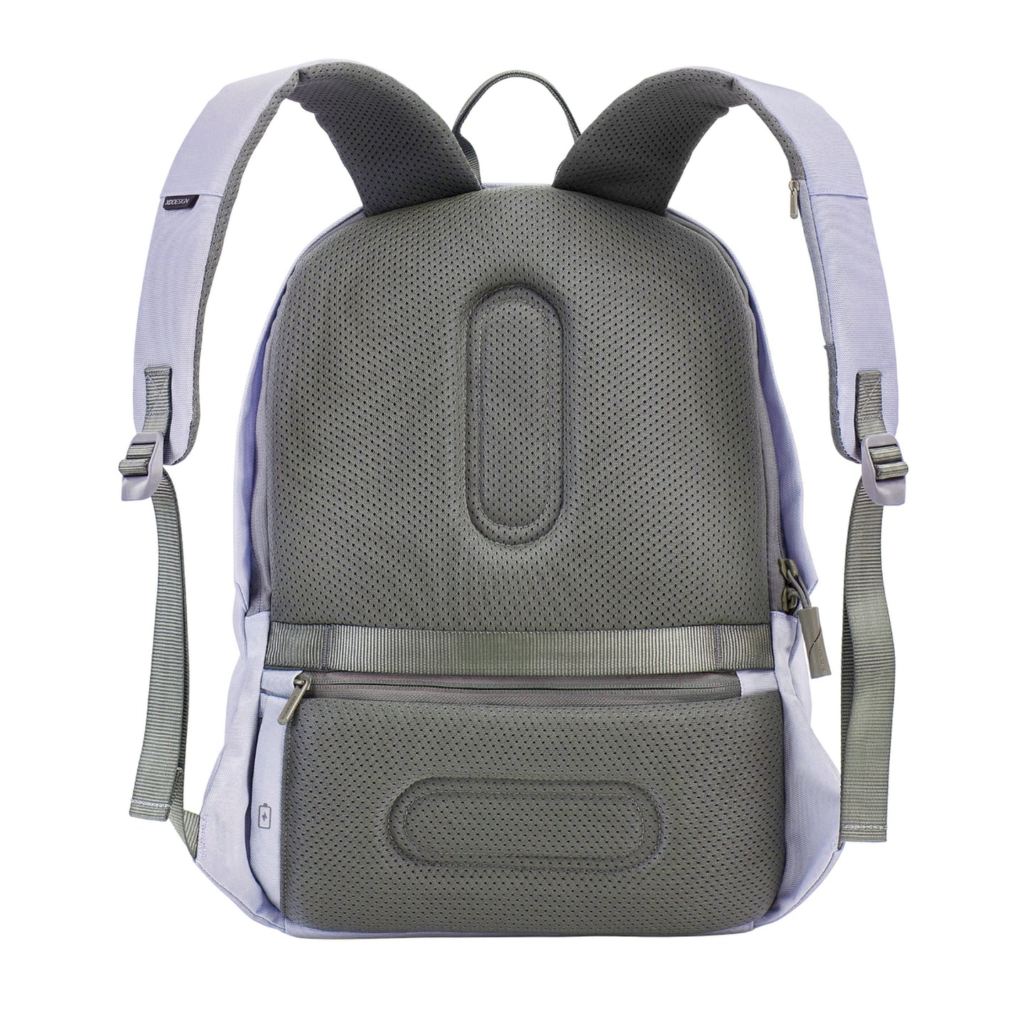 Lavender - Back - XD Design Bobby Soft Anti-Theft Backpack