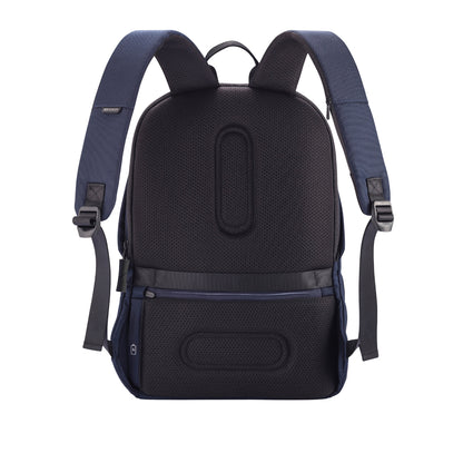 Navy - Back - XD Design Bobby Soft Anti-Theft Backpack