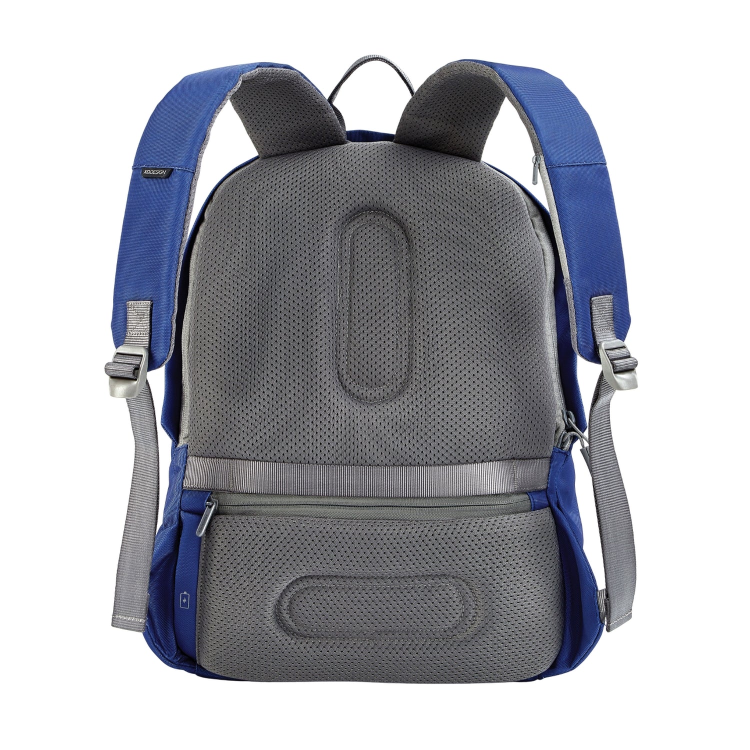 Royal Blue - Back - XD Design Bobby Soft Anti-Theft Backpack