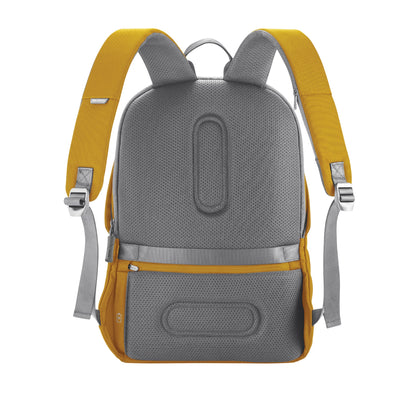 Yellow - Back - XD Design Bobby Soft Anti-Theft Backpack