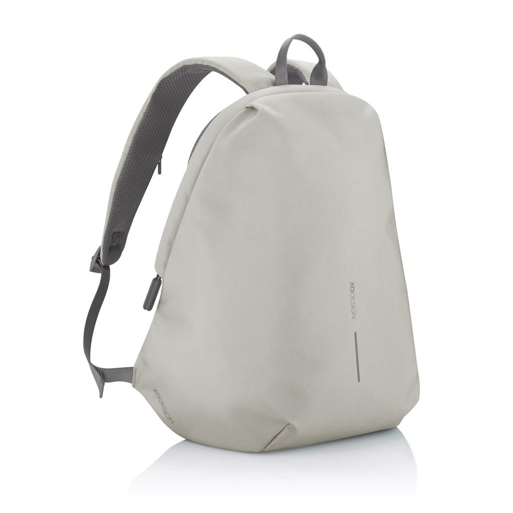 Light Grey - Side - XD Design Bobby Soft Anti-Theft Backpack