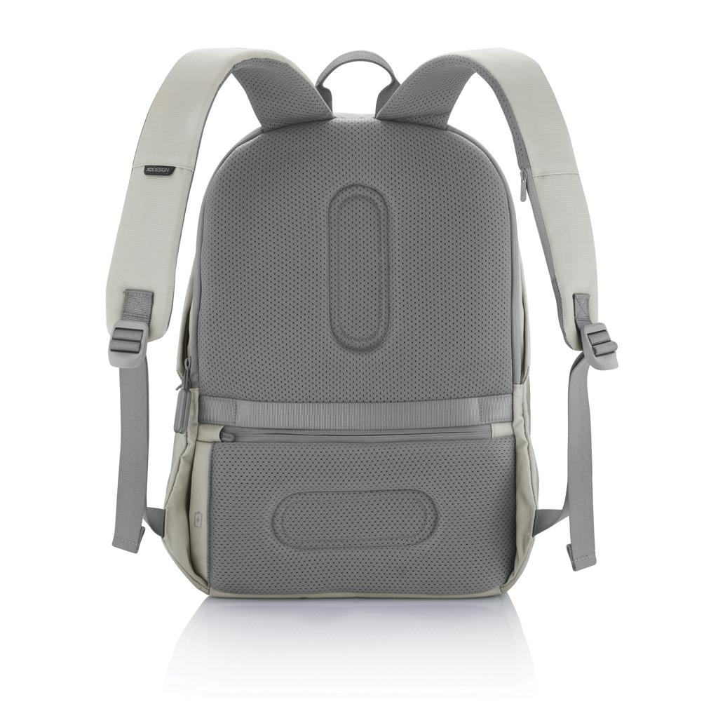 Light Grey - Pack Shot - XD Design Bobby Soft Anti-Theft Backpack