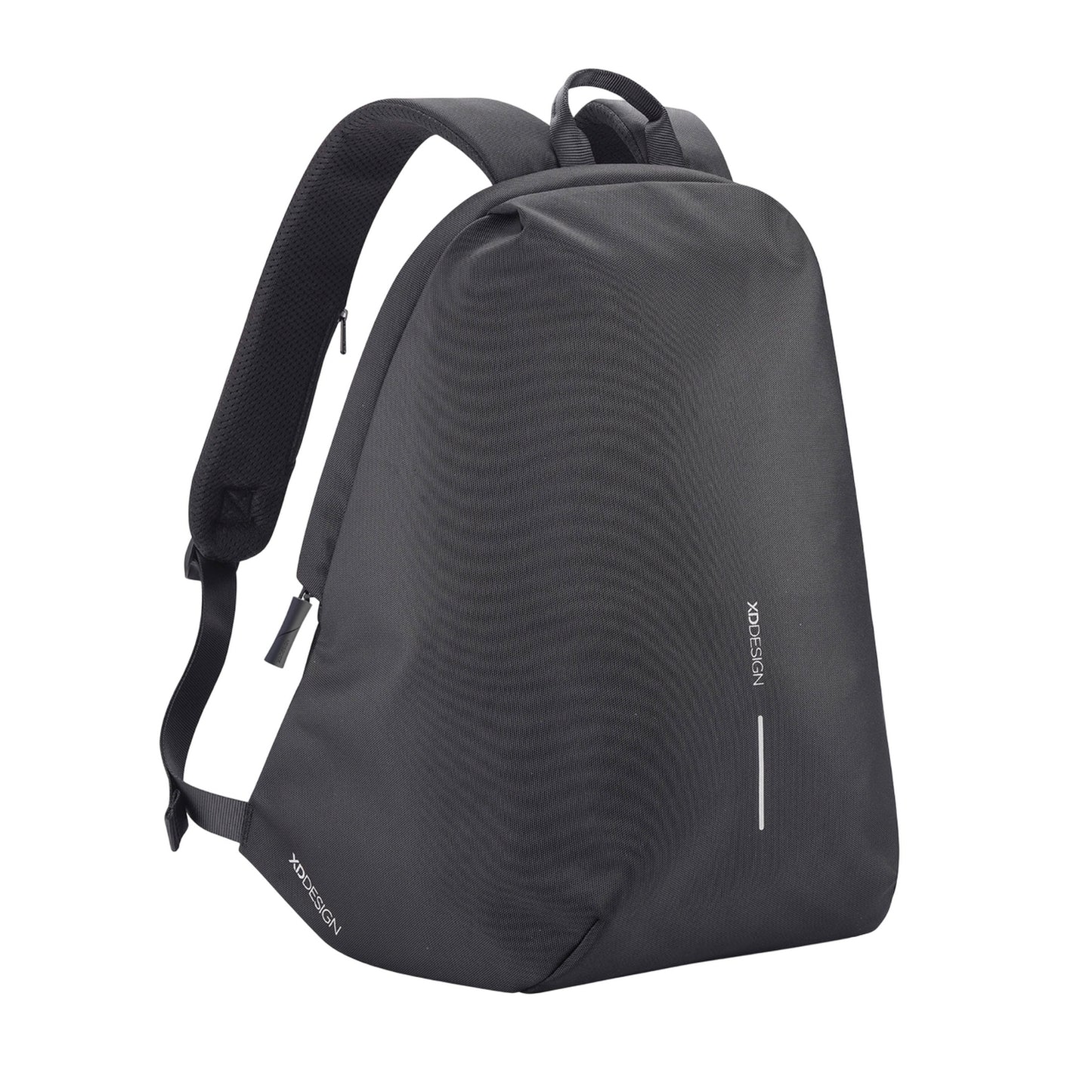 Black - Side - XD Design Bobby Soft Anti-Theft Backpack