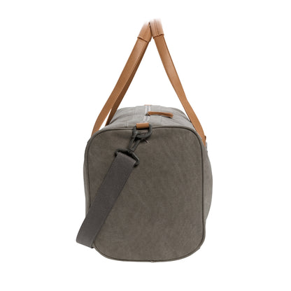Grey - Side - XD Collection Canvas Weekend Bag