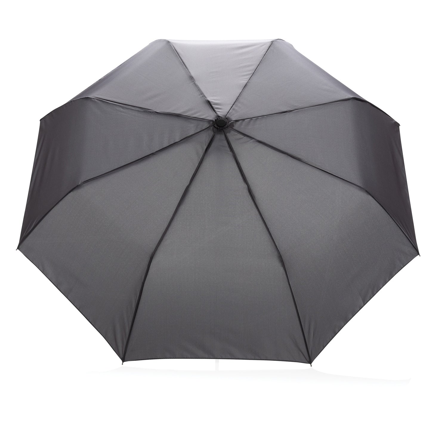 Anthracite - Back - XD Collection Impact Aware RPET Automatic Folding Umbrella