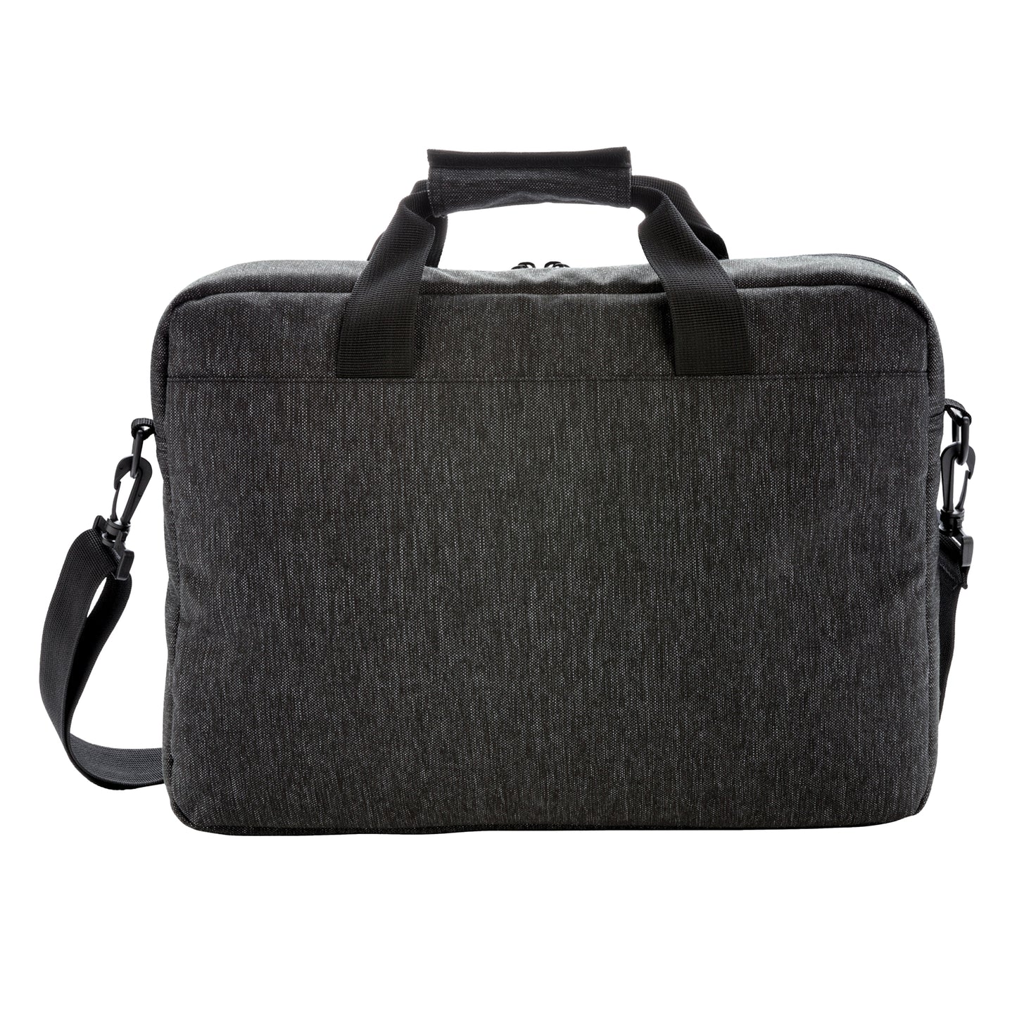 Black - Back - XD Collection PVC Free Laptop Bag