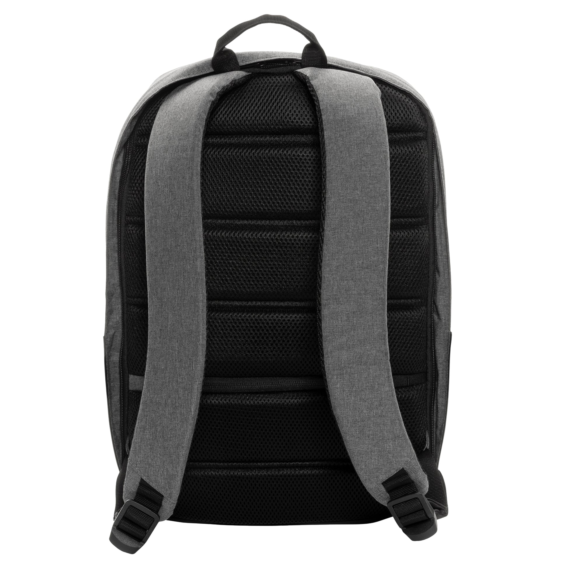 Grey - Back - Swiss Peak Aware RFID Anti-Theft 11L Laptop Backpack