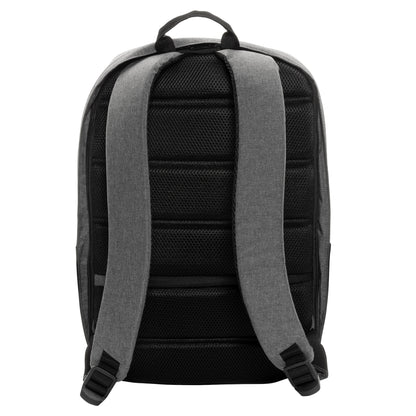 Grey - Back - Swiss Peak Aware RFID Anti-Theft 11L Laptop Backpack