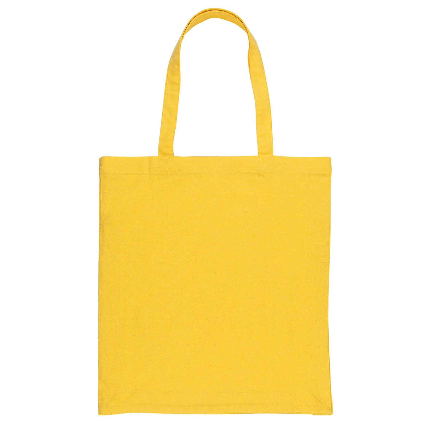 Yellow - Front - XD Collection Impact Recycled Cotton Aware Tote Bag