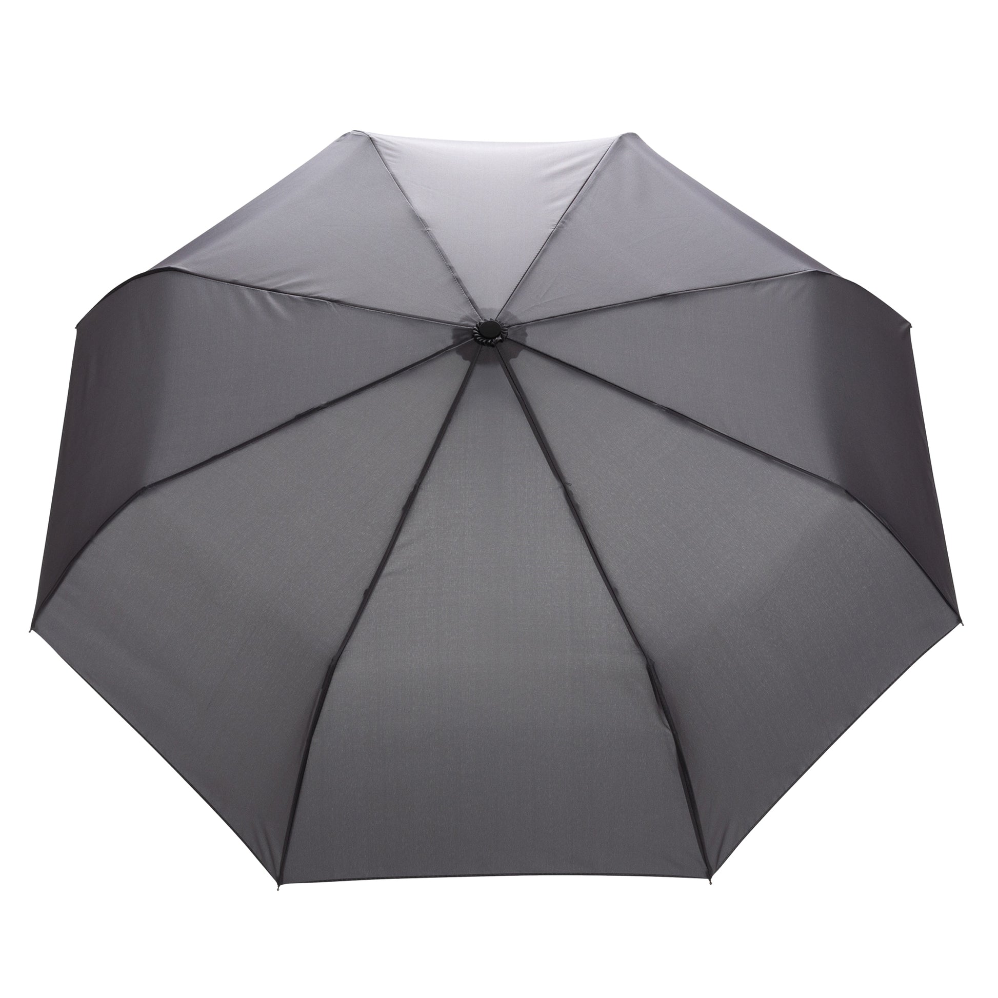 Anthracite - Back - XD Collection Impact Aware RPET Automatic Folding Umbrella