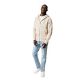 Desert - Side - Iqoniq Unisex Adult Abisko Recycled Cotton Full Zip Hoodie