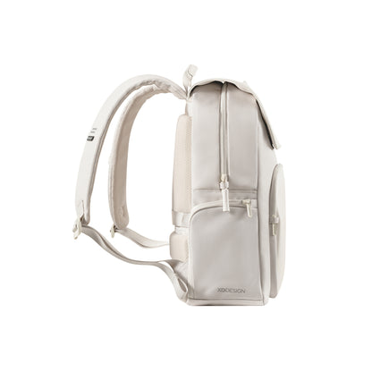 Beige - Side - XD Design Soft 15L Backpack