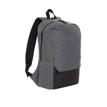 Grey - Front - XD Collection Kazu RPET Aware Laptop Backpack
