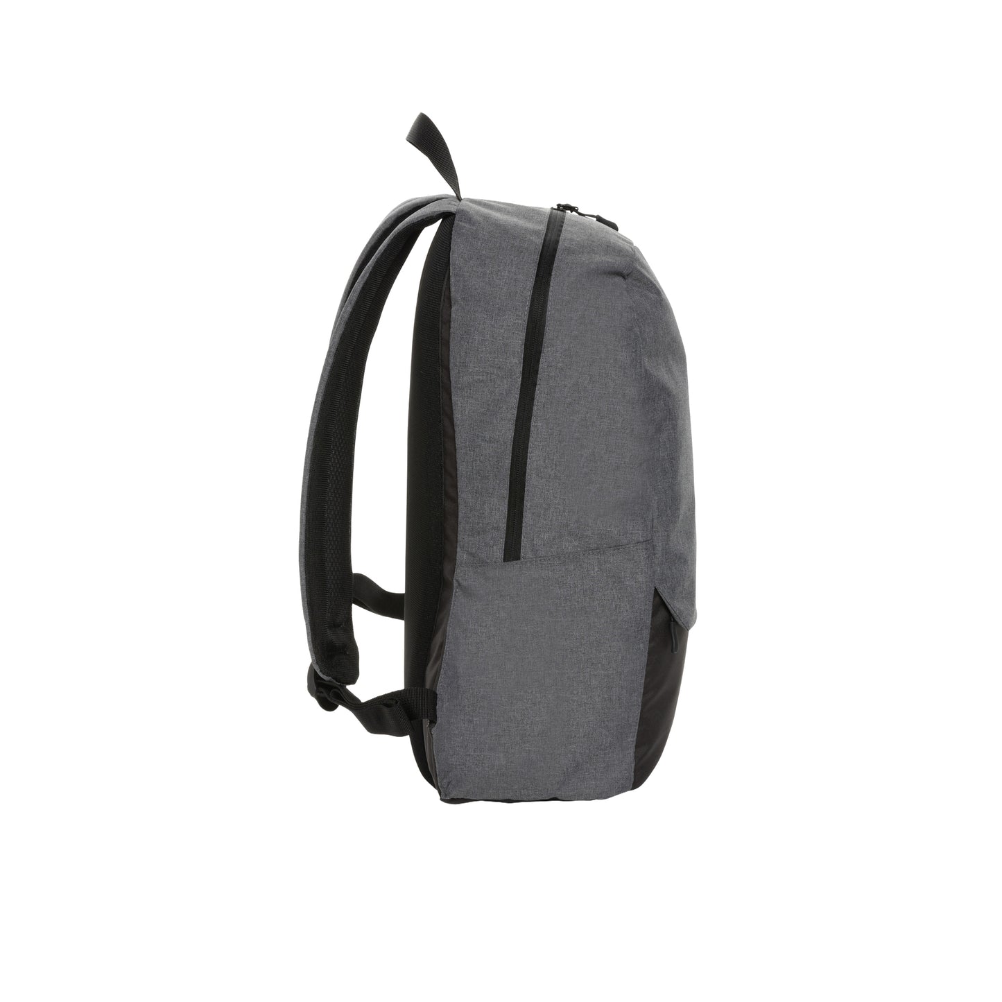Grey - Side - XD Collection Kazu RPET Aware Laptop Backpack