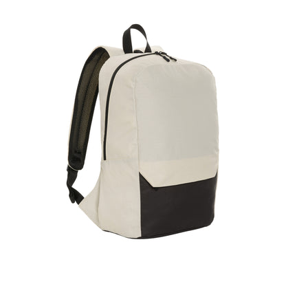 Off White - Front - XD Collection Kazu RPET Aware Laptop Backpack