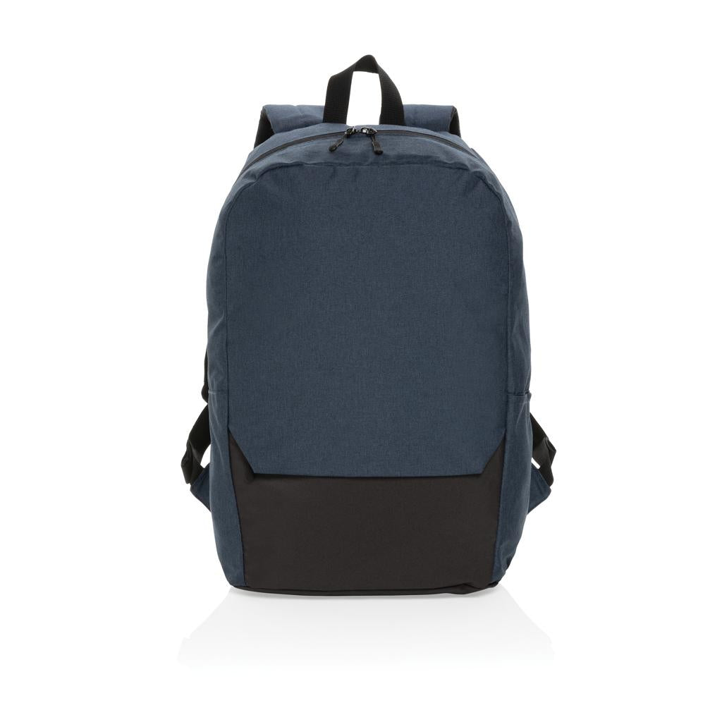 Blue - Side - XD Collection Kazu RPET Aware Laptop Backpack