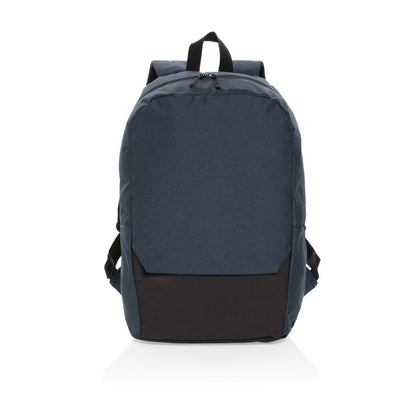 Blue - Side - XD Collection Kazu RPET Aware Laptop Backpack
