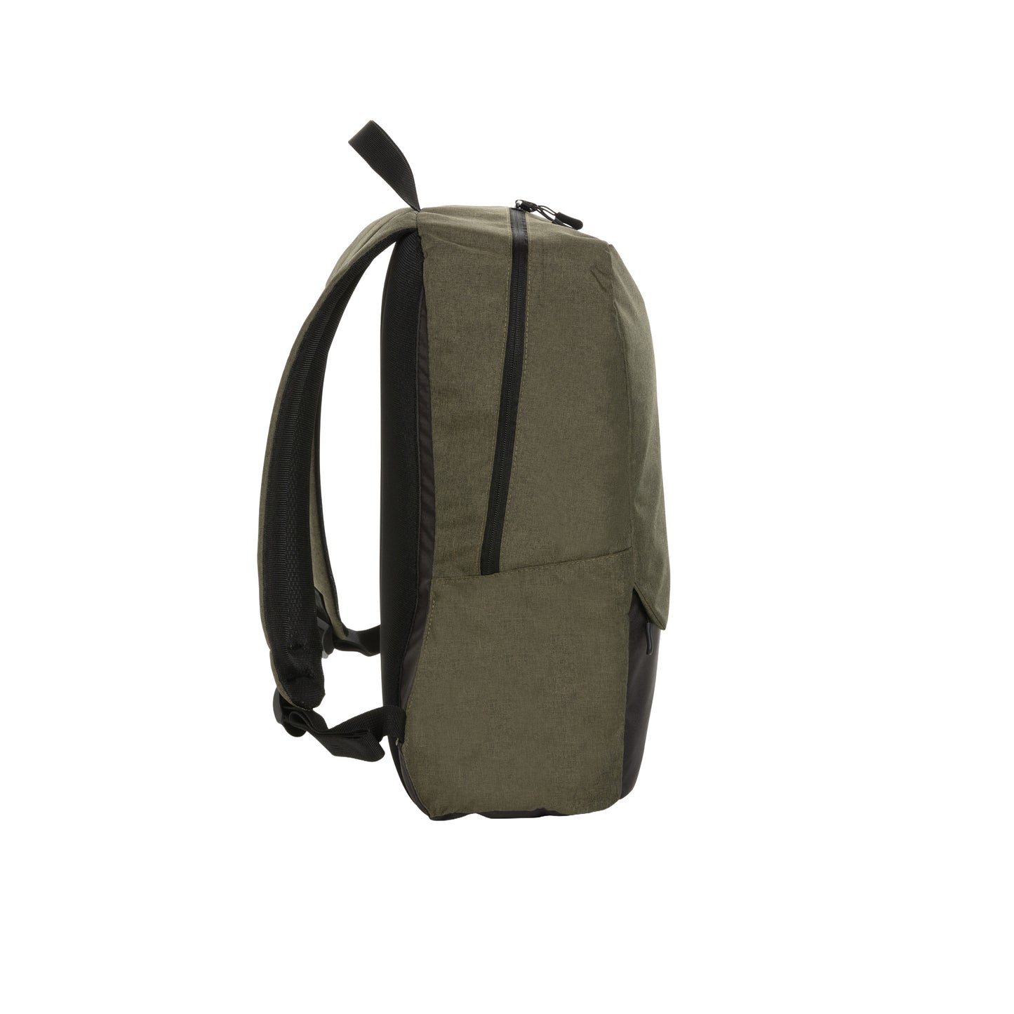 Green - Side - XD Collection Kazu RPET Aware Laptop Backpack