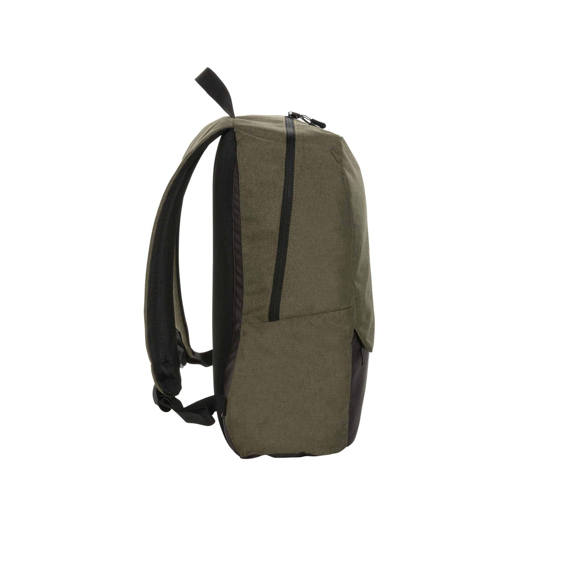 Green - Side - XD Collection Kazu RPET Aware Laptop Backpack