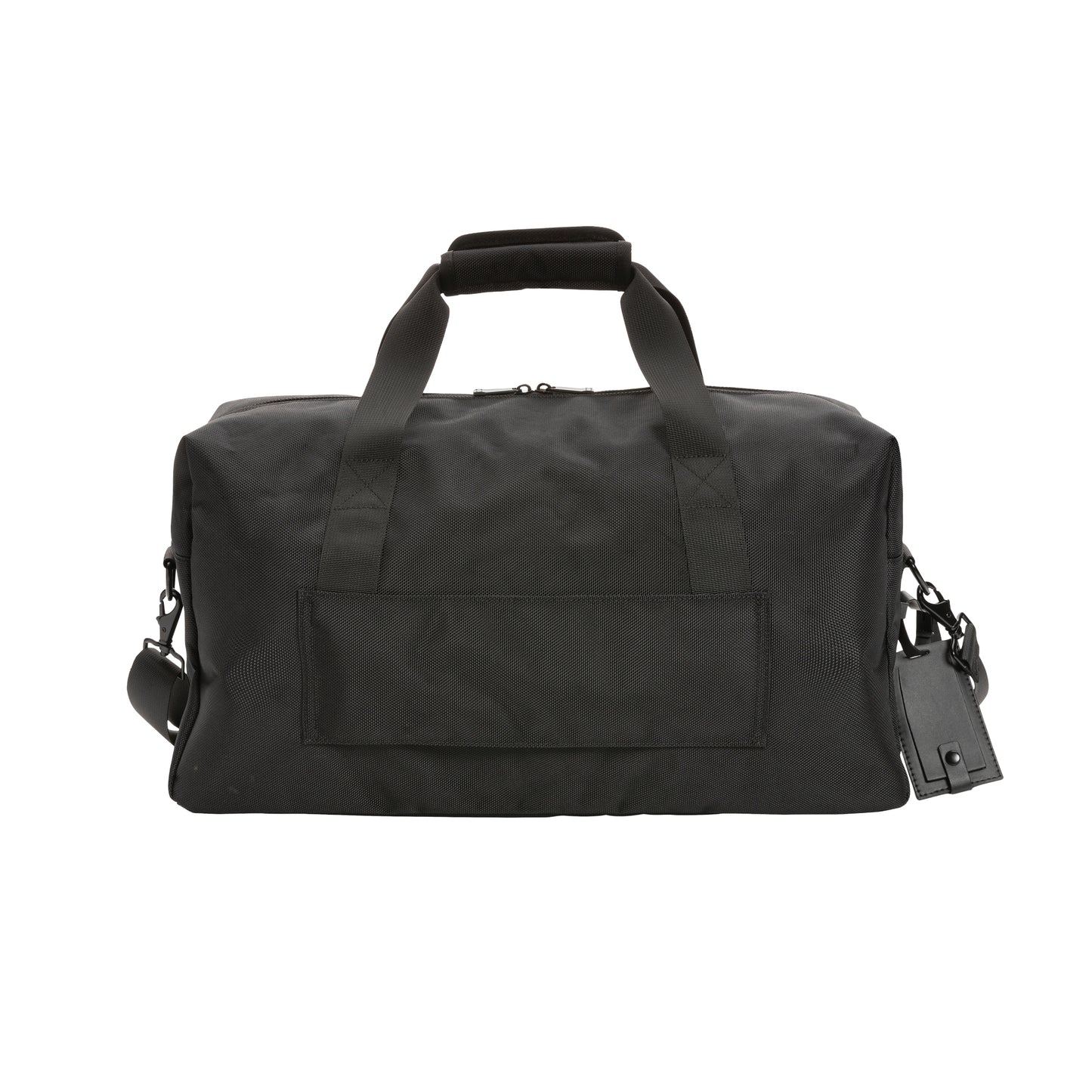 Black - Lifestyle - Swiss Peak RPET Aware Duffle Bag