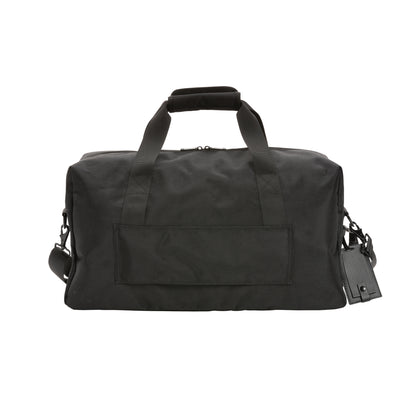 Black - Lifestyle - Swiss Peak RPET Aware Duffle Bag