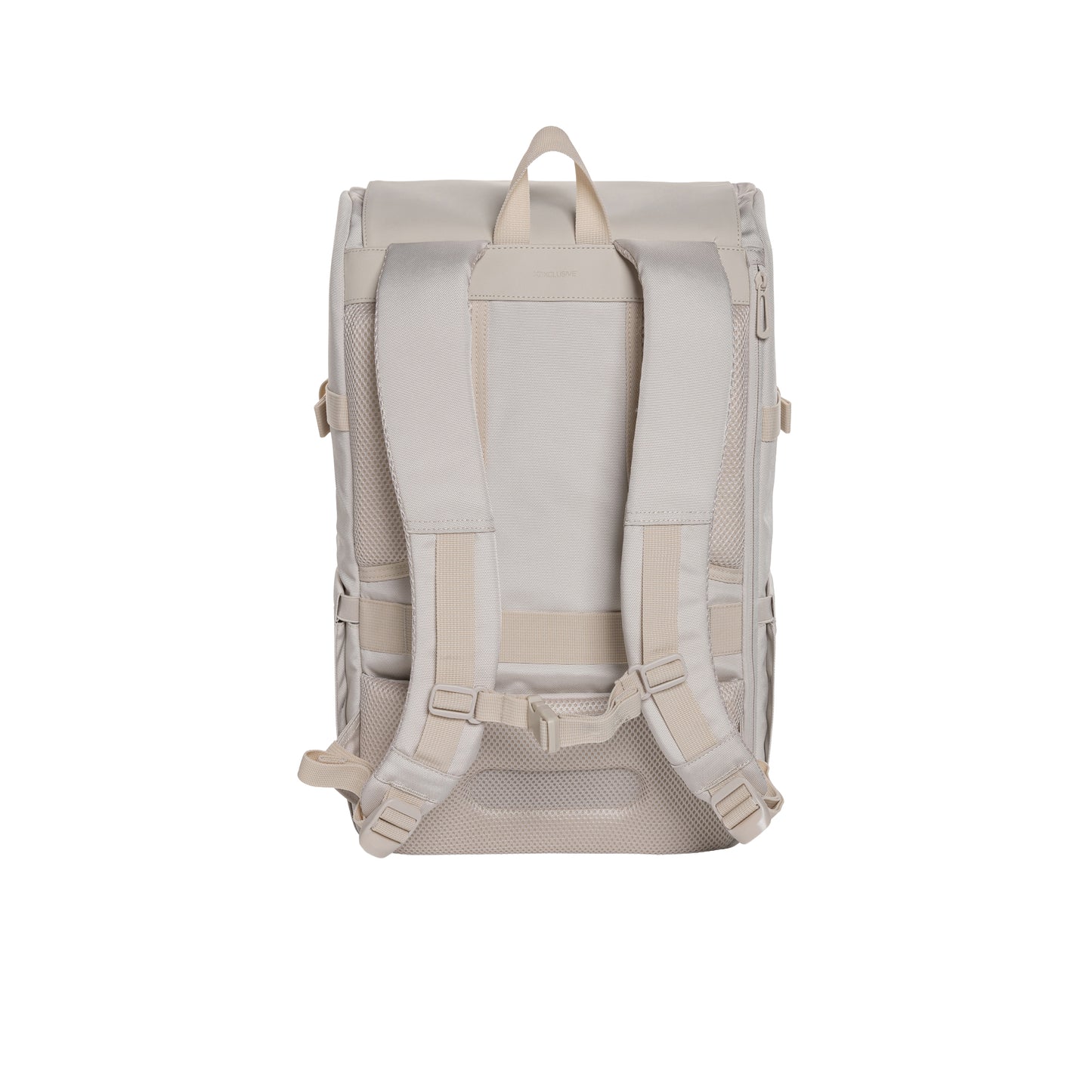 Beige - Back - XD Xclusive Pascal RPET Aware Weekend Bag