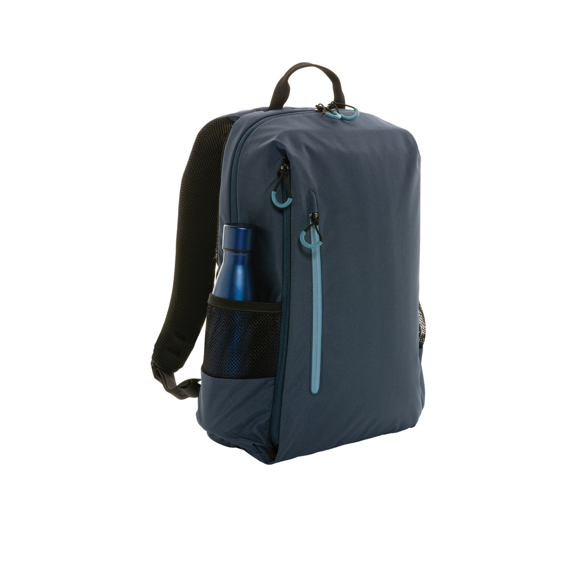 Navy - Pack Shot - XD Xclusive Impact Aware Lima RFID Blocking 15L Backpack