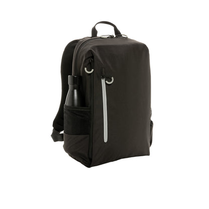 Black - Pack Shot - XD Xclusive Impact Aware Lima RFID Blocking 15L Backpack