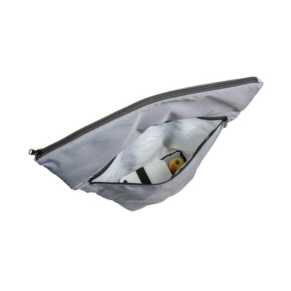 Grey - Lifestyle - XD Collection Dillon Foldable RPET Lightweight 20L Backpack