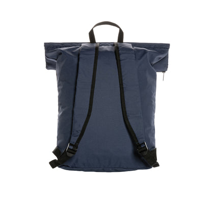 Navy - Back - XD Collection Dillon Foldable RPET Lightweight 20L Backpack