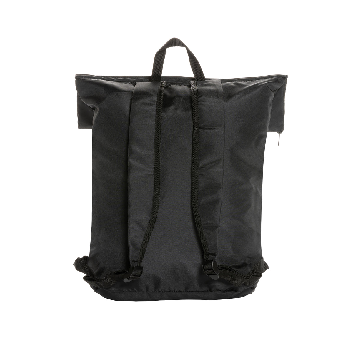 Black - Back - XD Collection Dillon Foldable RPET Lightweight 20L Backpack