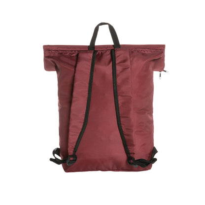 Red - Back - XD Collection Dillon Foldable RPET Lightweight 20L Backpack