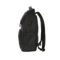 Black - Side - Swiss Peak Voyager RPET Aware 19L Laptop Backpack